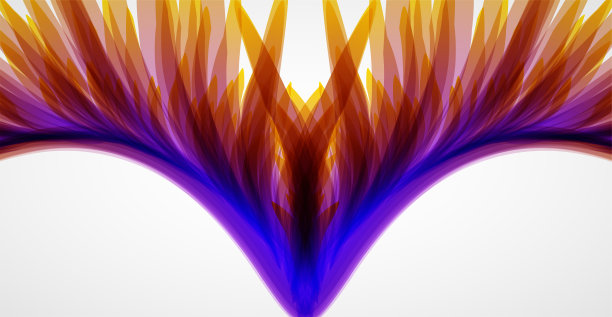 抽象背景与渐变颜色与霓虹灯照明。图片下载