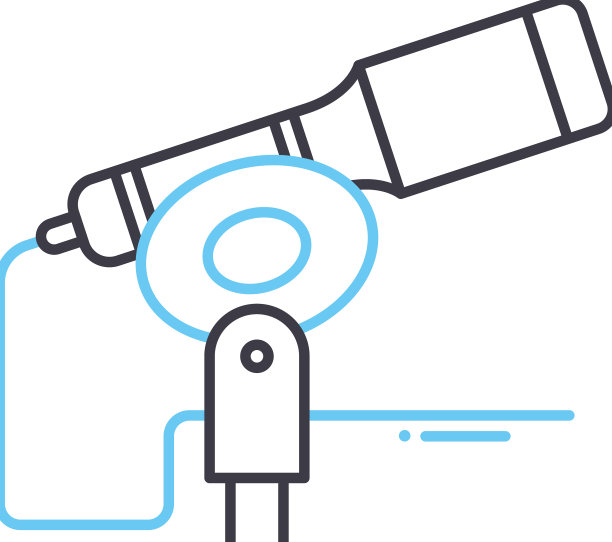 麦克风线图标轮廓符号图片下载