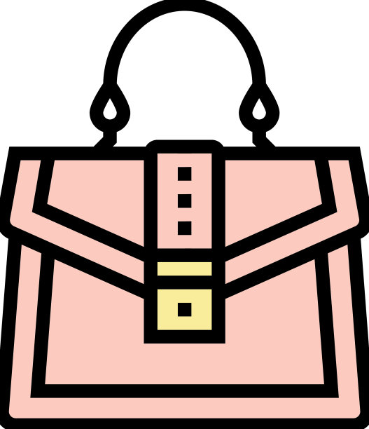 手提包女包颜色图标图片下载