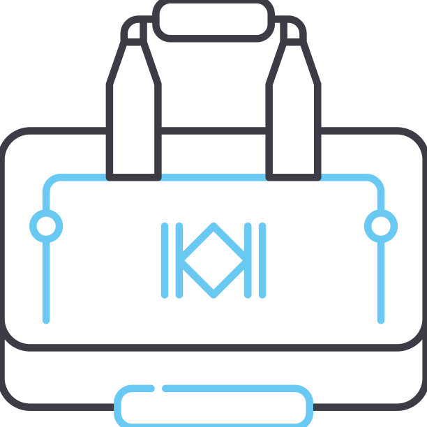 运动包线图标轮廓符号图片下载