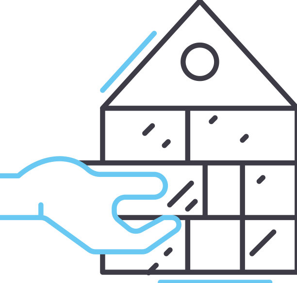 保险线图标轮廓符号图片下载