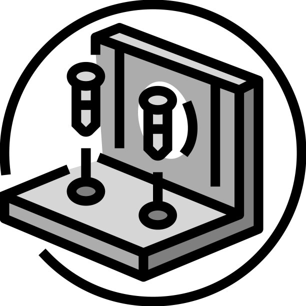 插入螺栓组合家具颜色图标图片下载