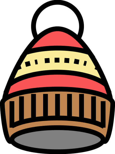 泡泡帽的帽子颜色图标图片下载