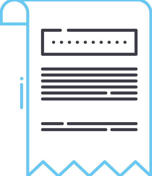 报纸广告线图标轮廓符号图片下载