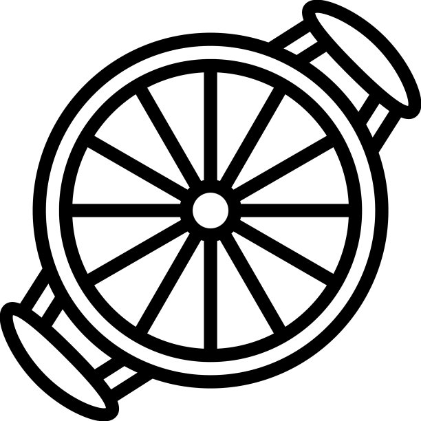 瓜果切片机切线图标图片下载