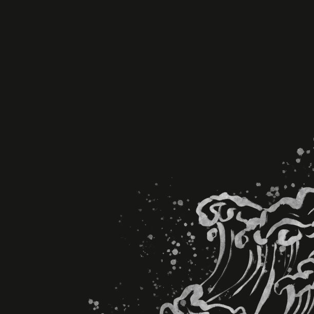 黑色抽象的方形背景模板。黑色方块文字空间与银色闪光和几何图案。豪华和金属。圣诞节，派对或夜晚的概念图片下载