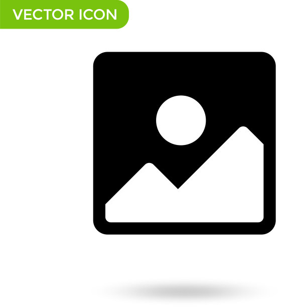 图片山太阳图标最小和创意图片下载