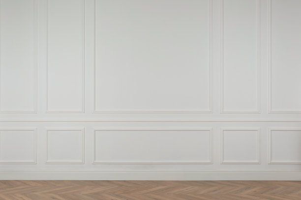 房间里空白的白色墙壁。空间设计图片下载