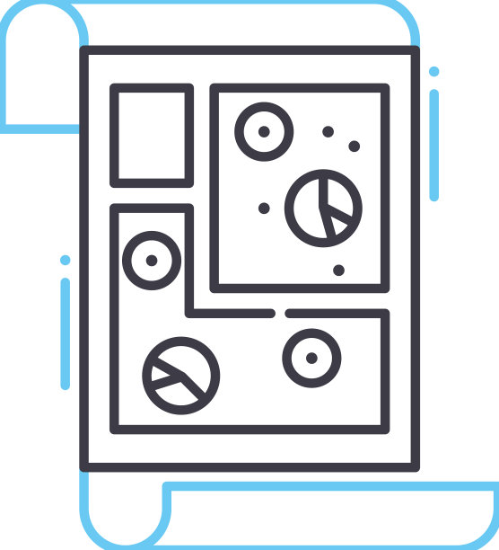地图线图标轮廓符号图片下载