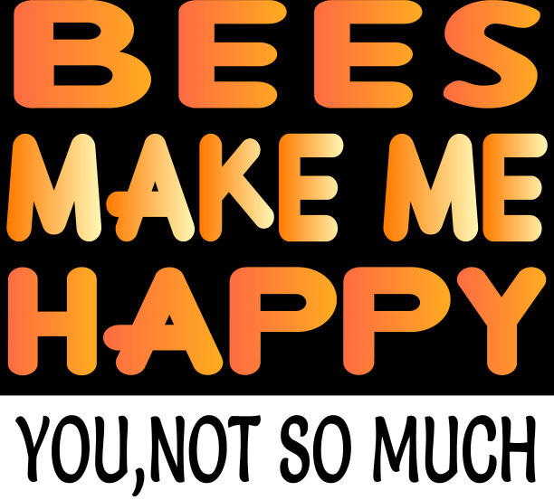 蜜蜂的t恤设计图片下载