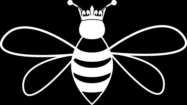 蜜蜂的t恤设计图片下载
