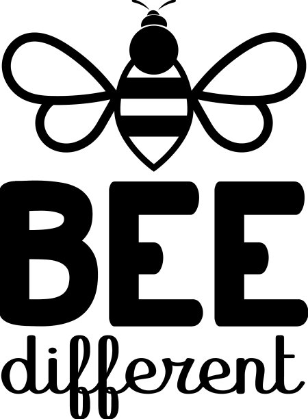 蜜蜂的t恤设计图片下载