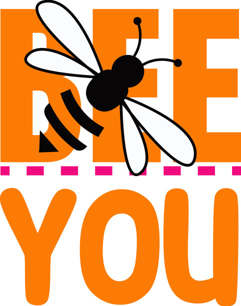 蜜蜂的t恤设计图片下载