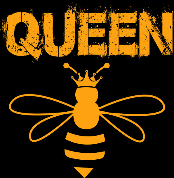 蜜蜂的t恤设计图片下载