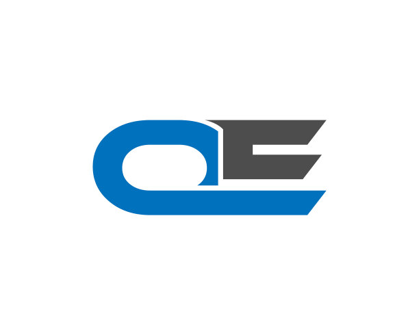 字母oe独特的标志设计图片下载