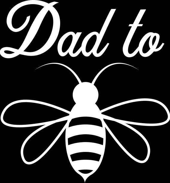 蜜蜂的t恤设计图片下载