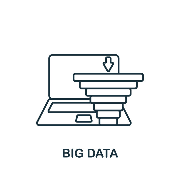 大数据图标行简单行业40个图标为图片下载
