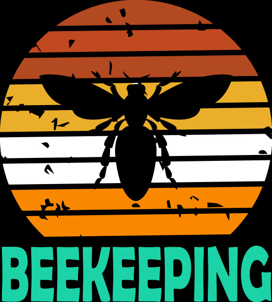 蜜蜂的t恤设计图片下载