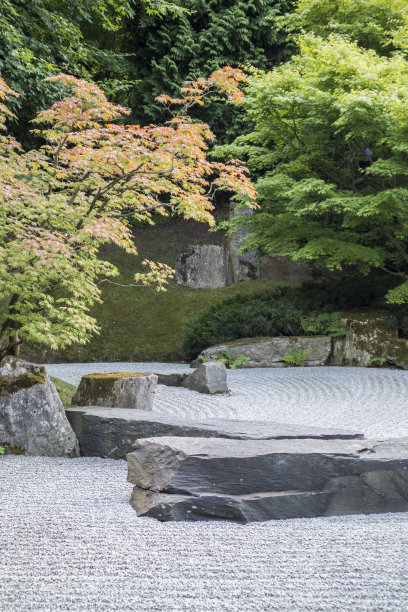 日式花园图片下载