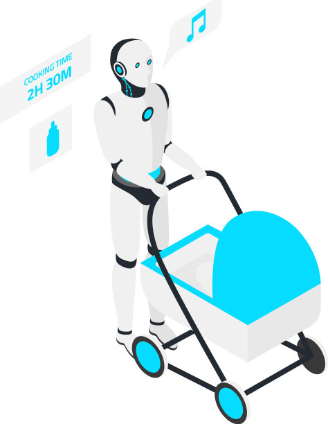 等距家庭机器人图片下载