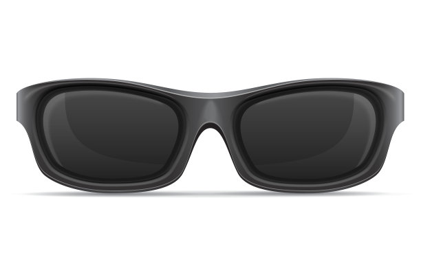 男士太阳镜的塑料框架库存图片下载