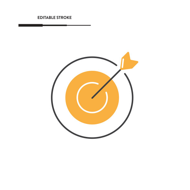 目标图标矢量设计。图片下载