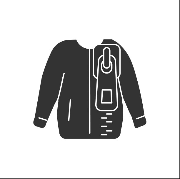 飞行员夹克雕文图标图片下载