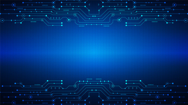 高科技数字技术背景图片下载