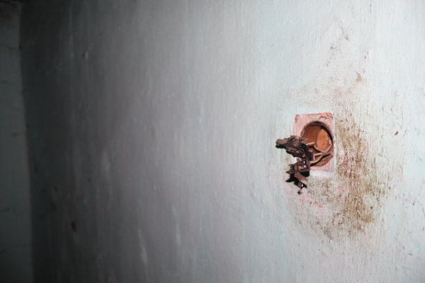 内墙损坏，恐怖，万圣节元素图片下载