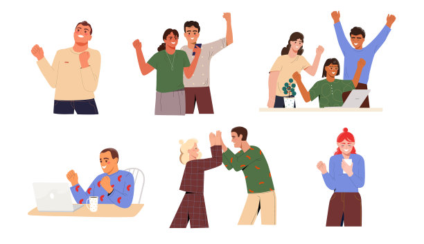 一套幸福幸运的人图片下载