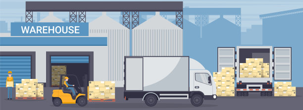 工业产品的储存和分销图片下载