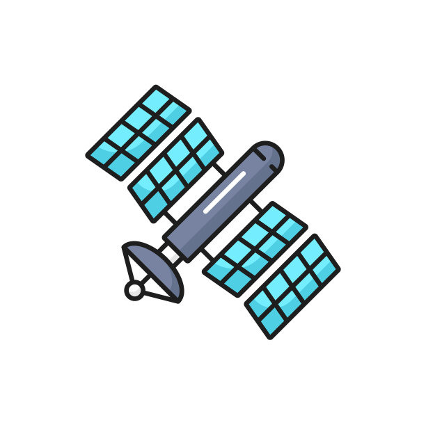 空间卫星互联网广播大纲图标图片下载