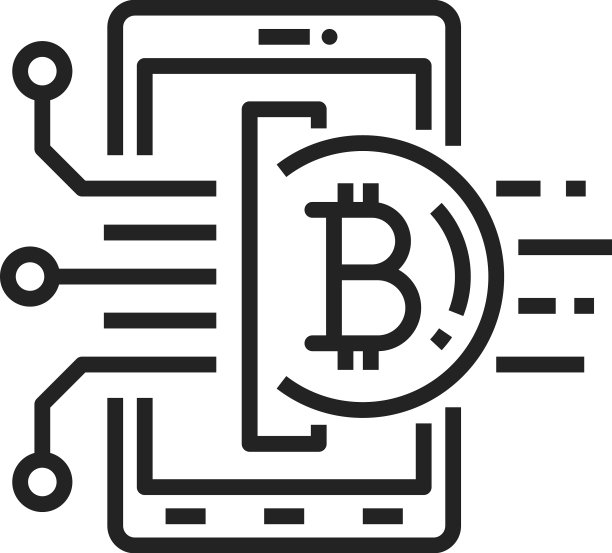 加密货币交易所智能手机孤立信号图片下载