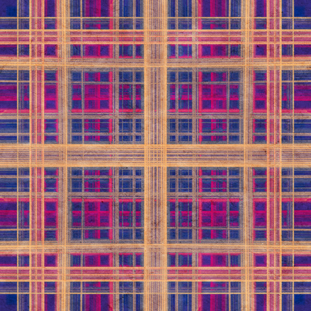 格子织物纹理图片下载