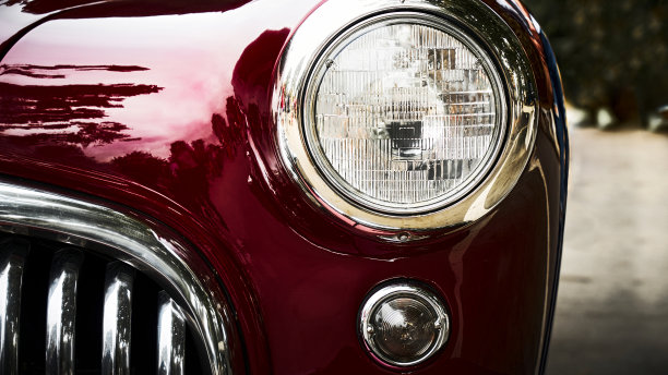 老爷车的特写图片下载