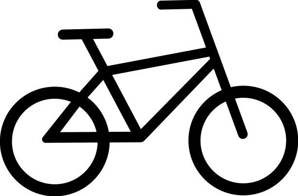 自行车的标志图片下载