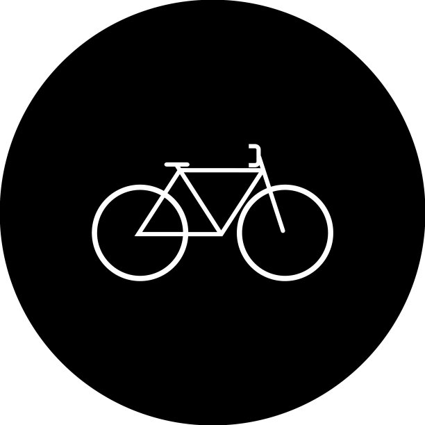 自行车的标志图片下载