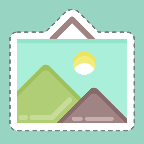 贴纸画适用于绘画艺术工具图片下载