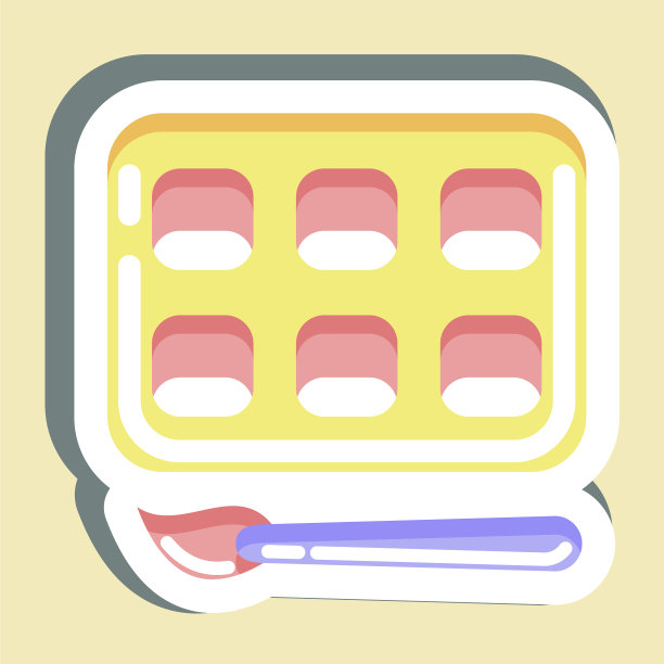 贴纸水彩适用于绘画艺术工具图片下载