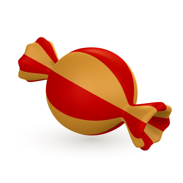 可爱的卡通3d万圣节糖果万圣节概念图片下载