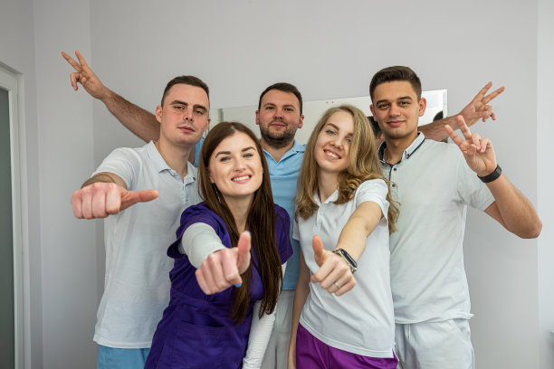 牙医医疗工作者团队图片下载