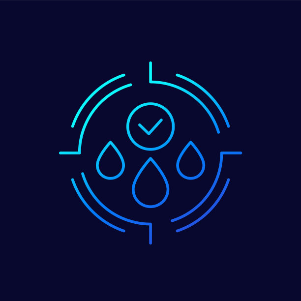 水检查图标线性图片下载