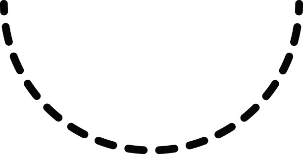 预写跟踪线和曲线形状元素图片下载