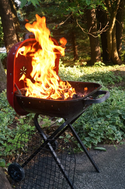 炭火烤架图片下载