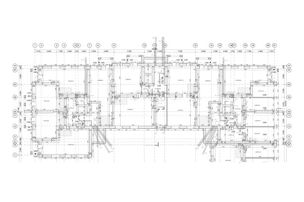矢量蓝图平面布局图片下载