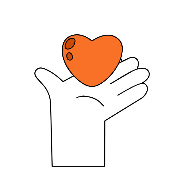 牵手，奉献爱心图片下载