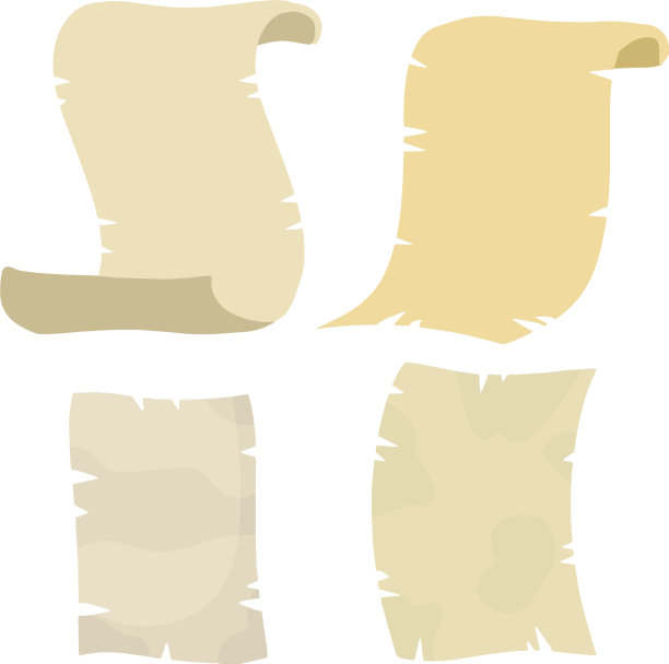 旧纸套的空白莎草纸为文本图片下载