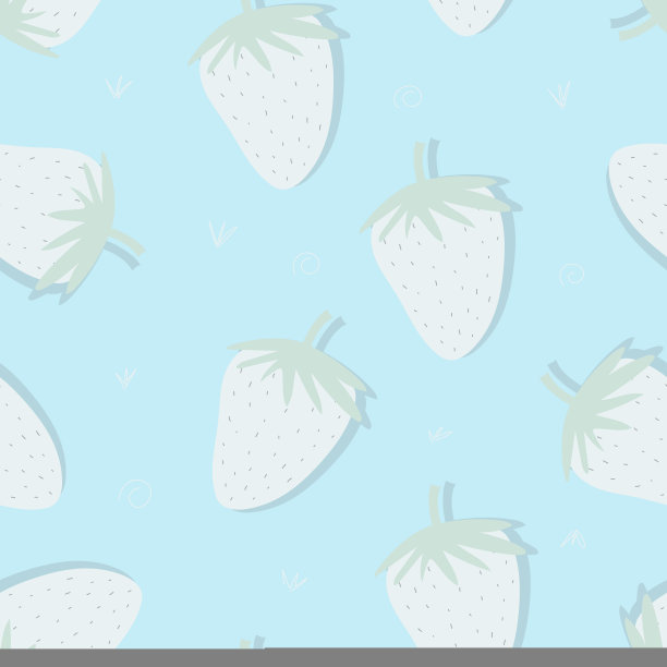 矢量无缝模式与草莓图片下载