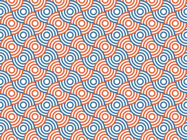 日本传统矢量艺术。日本风格的无缝图案。图片下载