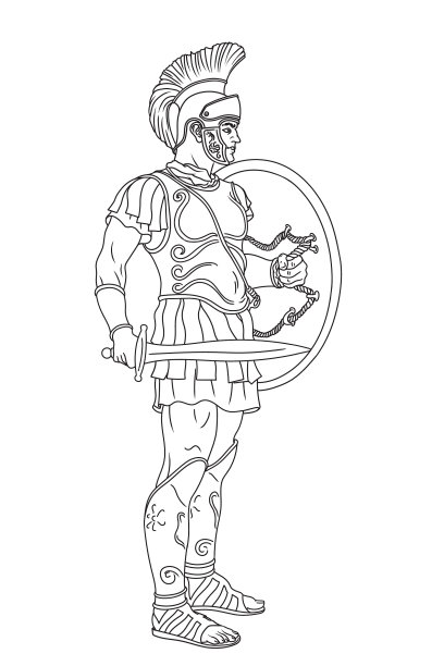 古罗马武士军团成员图片下载